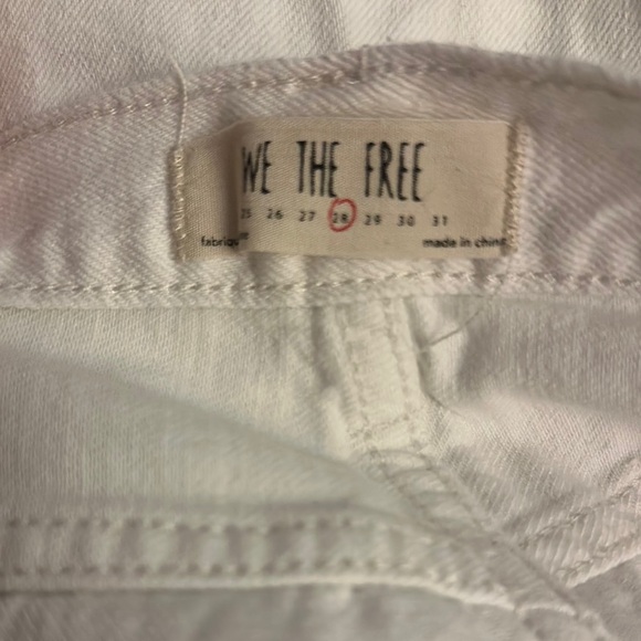 We The Free White High-Waisted Jean Shorts - Picture 8 of 12